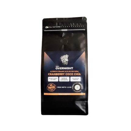 Vegan Overnight Cranberry Coco Chía 1,2 Kg
